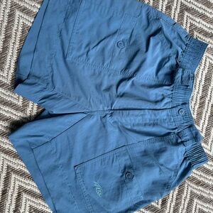 AFTCO Blue Cargo Shorts with Durable Design